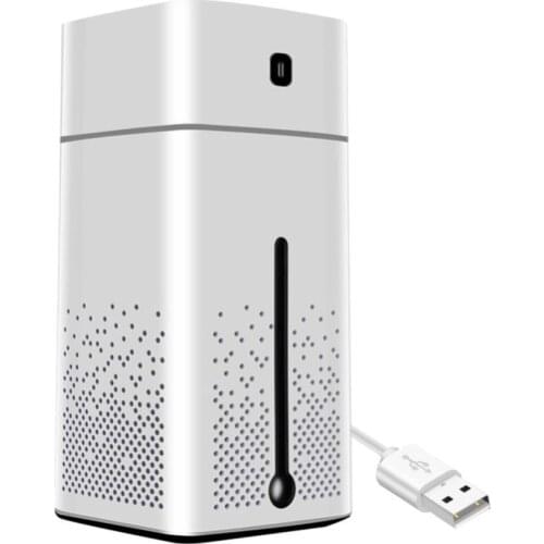 Humidifier USB Rechargeable Creative Mute Spray For Home Bedroom Dormitory Purify The Air Colorful Lights