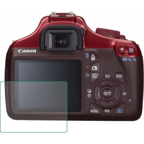Tempered Glass Protector Guard Cover for Canon EOS 1100D Kiss X50 Rebel T3 Camera Display Screen Protective Film Protection