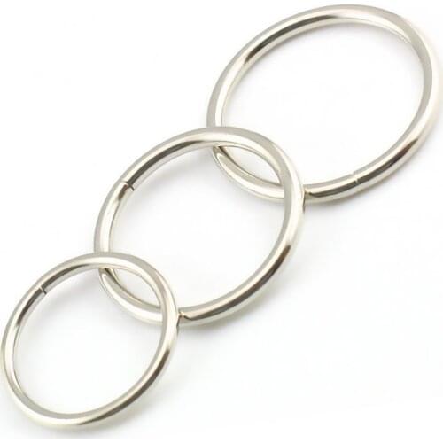 1PCS 3.8/4.5/5cm Delay Ejaculation Aluminum Cock Ring Metal Penis Ring Sleeve Lock Loop Male Chastity Device Sex Toys for men