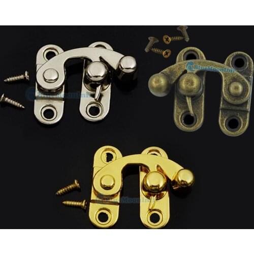 10 pcs / Lot Swing Bag Clasp Use for Closure Box chest Suitcase Bag Case 3 Color Choice