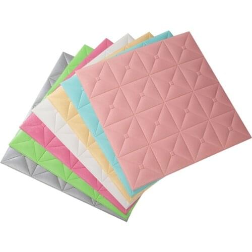 3D Brick Wall Sticker Wallpaper Decor Foam Waterproof Wall Covering Imitation Brick Wallpaper For Kid Living Room DIY Background