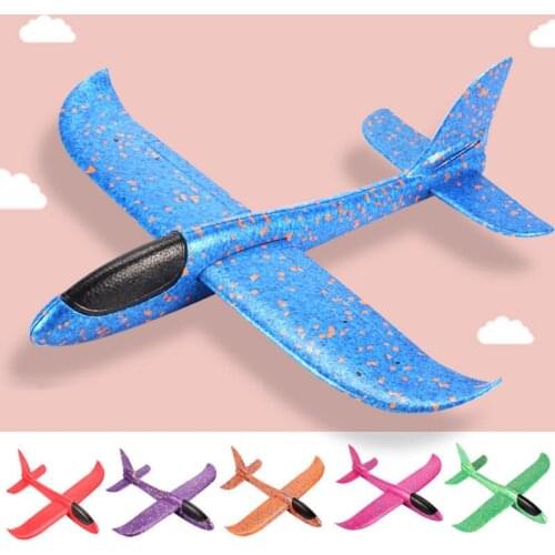 4/5/6pcs lot Hand Throw Airplane EPP Foam Launch Fly Glider Planes Model Aircraft Outdoor Fun Toys for Children Party Game