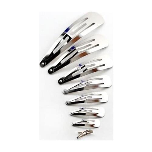 Pet supplies DIY silver bb drop clips hardware bb hair clips drop clips 2cm3cm4cm5cm Dog Accessories