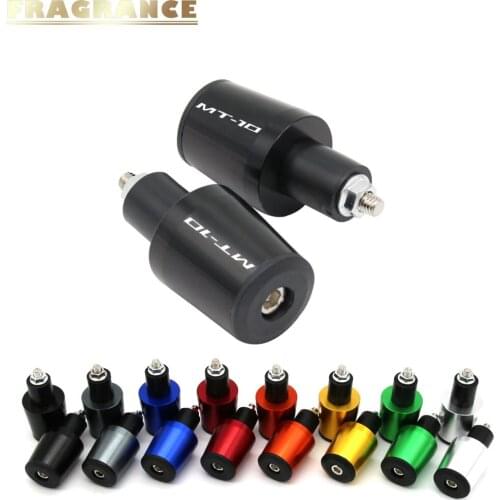 Motorcycle Accessories 7/8'' 22MM Handlebar Grips Handle Bar Cap End Plugs For YAMAHA MT10 MT-10 FZ10 FZ-10 2016 2017 2018
