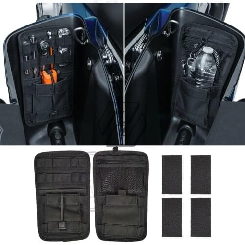 Motorcycle Accessories Saddlebag Organizer Hard Bags Storage Case for Harley Honda Suzuki Kawasaki Yamaha BMW