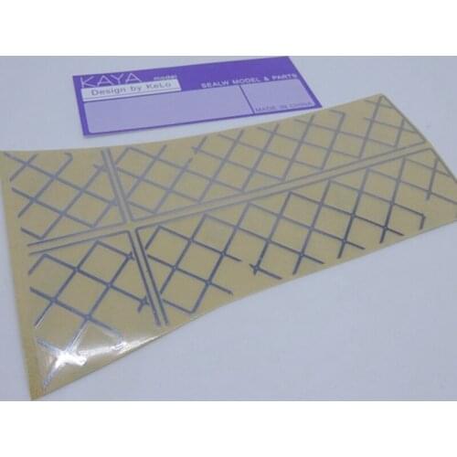 Remote Control Car 1/14 Tamiya Scania R620 R730 Spoiler Mesh Metal Paste Sticker