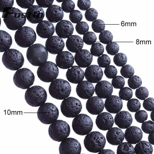 35-60pcs Natural Stone Beads Tiger Eye Amazonite Agates Angelite Quartz Lava Beads Loose Beads For Jewelry Making DIY Bracelet