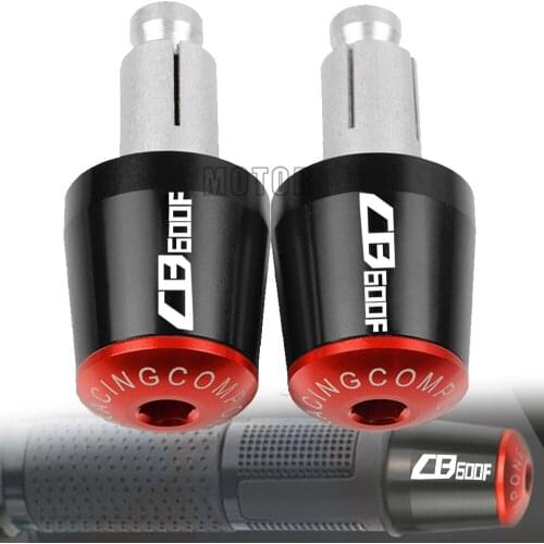 For Honda CB600F HORNET 1998 1999 2001 2002 2003 2004 2005 2006 Motorcycle 7/8" 22MM Handlebar Hand Grips Handle Bar End Cap