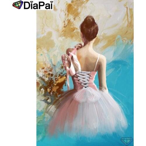 DIAPAI 5D DIY Diamond Painting 100% Full Square/Round Drill "Beauty back" Diamond Embroidery Cross Stitch 3D Decor A21858