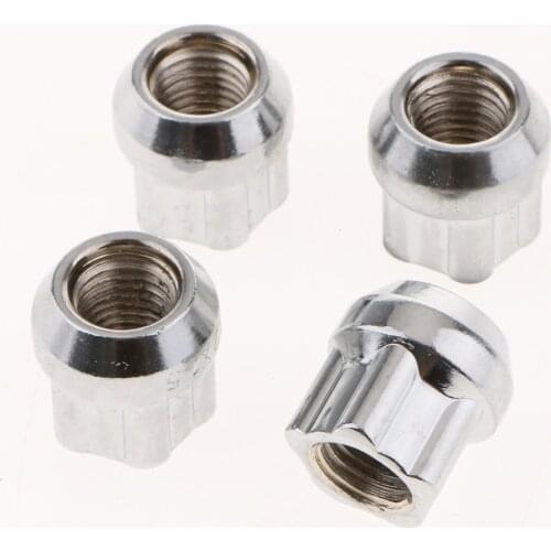 SECURITY M12x1.5 Wheel Lug Nut Lock Kit Closed End w/ Key Tool For Toyota