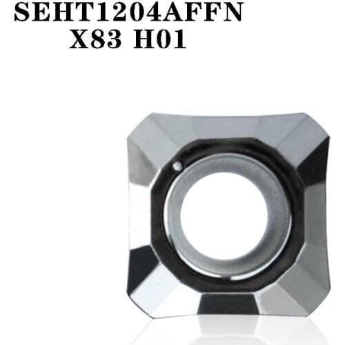 20PCS SEHT1204AFFN X83 H01 turning tool Aluminum cutter blade Insert Cutting Tool CNC Tools AL +TIN Alloy wood milling