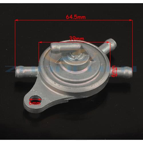 Suitable for GY6 50cc-150cc scooter, moped, dirt bike, motorcycle fuel tank faucet filter, gasoline valve switch