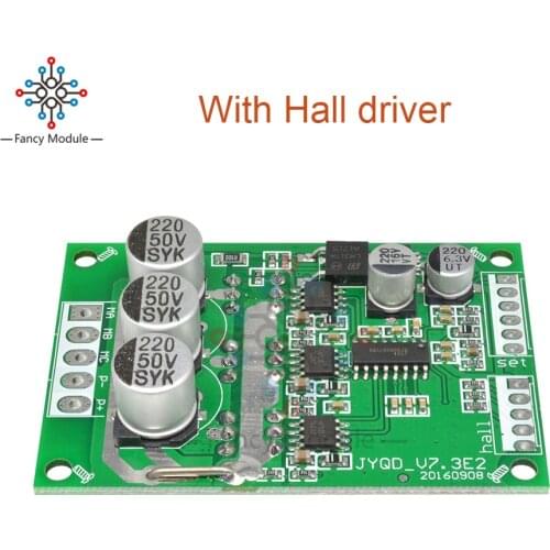Hall Motor DC Brushless Motor Controller JY01 DC 12V-36V 500W PWM Balancing Automotive Balanced BLDC Car Driver Control Board