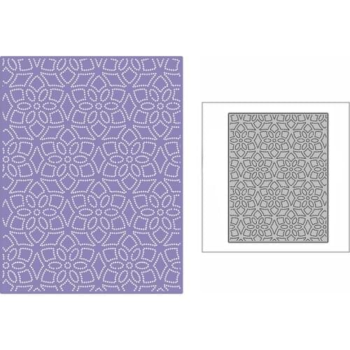 New Dotted Blooming Flowers Plate 2021 Metal Cutting Dies for DIY Scrapbooking and Card Making Decor Embossing Craft No Stamps