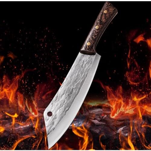 Boning Chef Knife Slicing Meat Cleavers Hand-Forged Kitchen Knives Cutlery Multi-Purpose Gyuto Knives Cutting Meat Pork Stalls