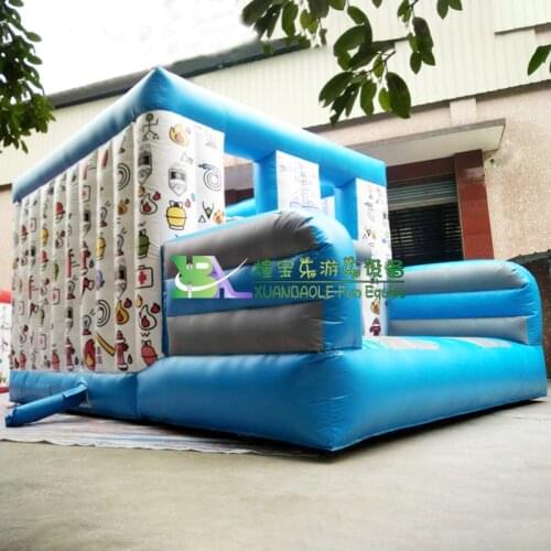 Fire drill equipments amusement park inflatable bouncer combo