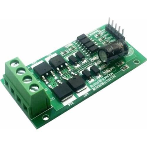 Drive module/board H-bridge high power CW/CCW, brake PWM speed regulation 5/12/24V,Motor drive module