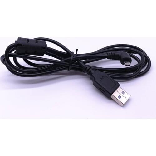 USB Male Plug To Wire 8 Pin Left Angled 90 Degree Plug Camera Data Cable for Nikon COOLPIX S8000 S6000 S4000 S3000 L110 L22