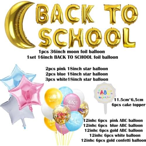 Teen Boys Girls Celebrate School Party Activities Decoration Balloons Gold Party Decoration Kids Toys Halloween Wedding Balloons