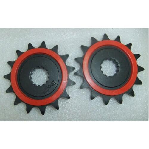 High Quality Silent Durable ENGINE SPROCKET Black Color Front Sprocket 15T fit for INAZUMA GW250 27510-48H10-000 GW 250 GSR250S