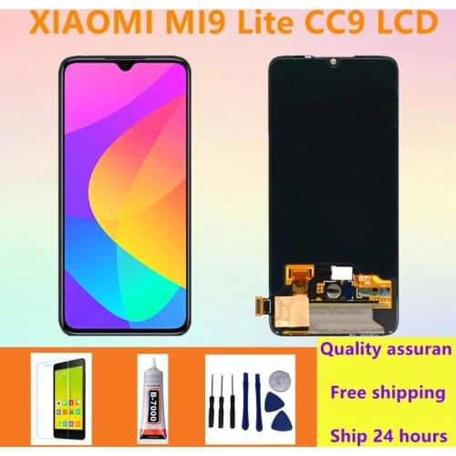 For Xiaomi Mi 9 lite LCD Display Touch Screen Digitizer Assembly Parts For Xiaomi Mi CC9 Lcd