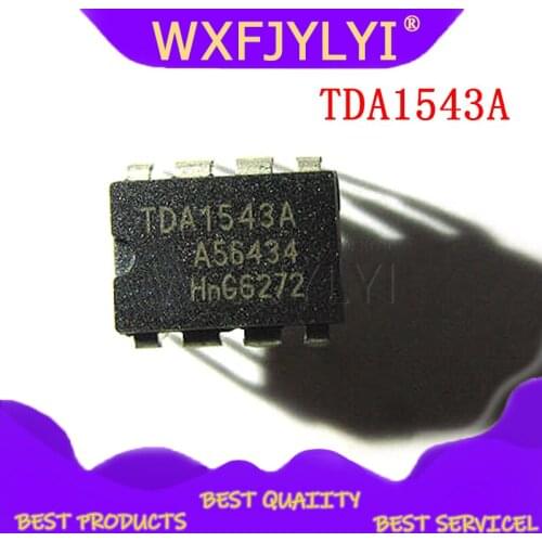 5pcs/lot TDA1543A TDA1543 DIP-8