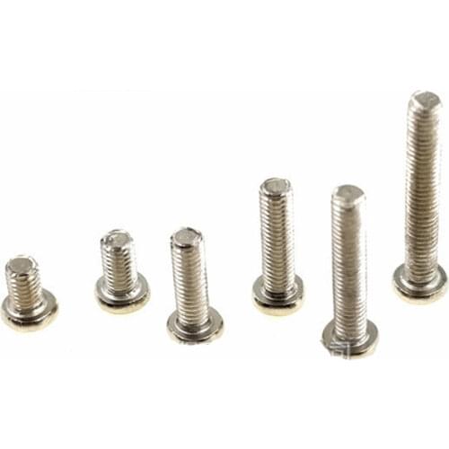 Free shipping 100PCS M3 round head screws M3*5