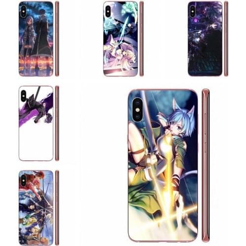 Sword Art Online Sao Kirito Phone Coque Shell For Samsung Galaxy A10 A20 A20E A3 A40 A5 A50 A7 J1 J3 J4 J5 J6 J7 2016 2017 2018