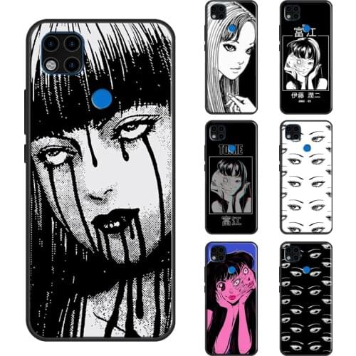 Junji Ito Tomie Case For Xiaomi Redmi Note 8 Pro Note 9S 7 8T Note 9 Pro Funda For Redmi 9C 9 9A Cover