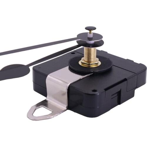 HR1688 Quartz Wall Clock Movement Mechanism DIY Replacement Part Set Black