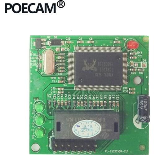 3 port Ethernet switch Network ports for 14pin header Realtek chip machine expansion mini shape size 10/100mbps rj45 lan hub