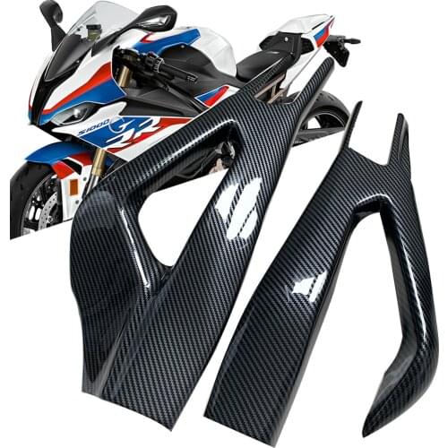 For BMW S1000RR S 1000RR S 1000 RR 2019 2020 Motorcycle Swingarm Cover Swing Arm Protector Carbon fiber color（ABS plastic