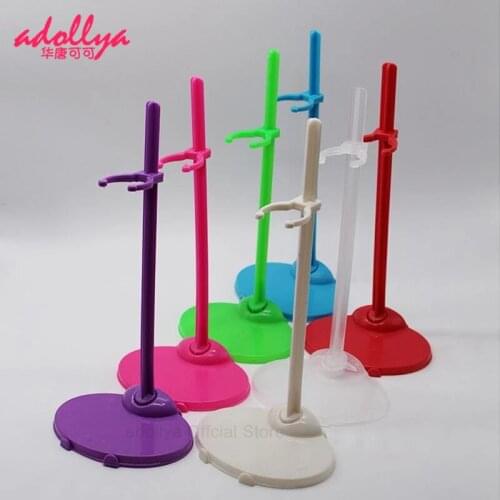 Adollya Doll Stand Plastic Support for Dolls Girls Prop Up Model Display Dolls Toy Stands 1/6 Doll Accessories Toys For Girls