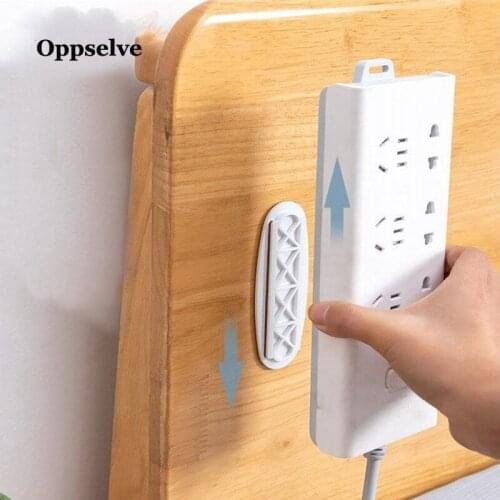 Multifunction Self-Adhesive Car Mount Stand Desktop Holder Phone Charging Punch-free Plug Fixer Wall-Mounted Storage Home Plug