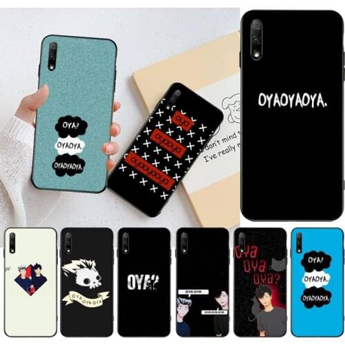 Oya Oya Oya Haikyuu Soft Silicone TPU Phone Cover for Huawei Honor 30 20 10 9 8 8x 8c v30 Lite view pro