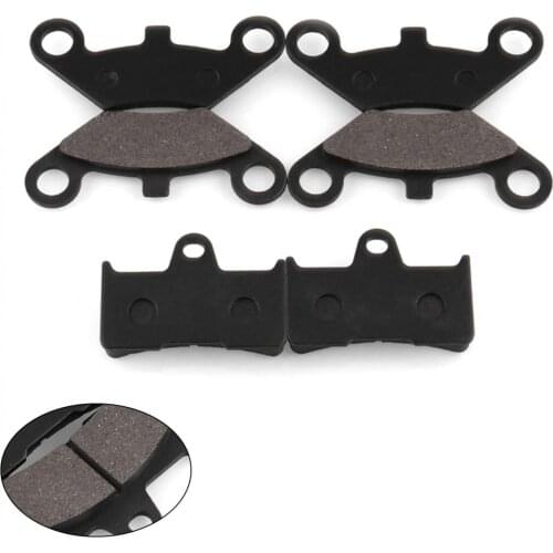 ATV Front 4pcs+Rear 2pcs Semi Metallic Brake Pad Disc Brakes 6 Pieces For CF Moto CF500 500CC CF 600 600CC X5 X6 X8 U5