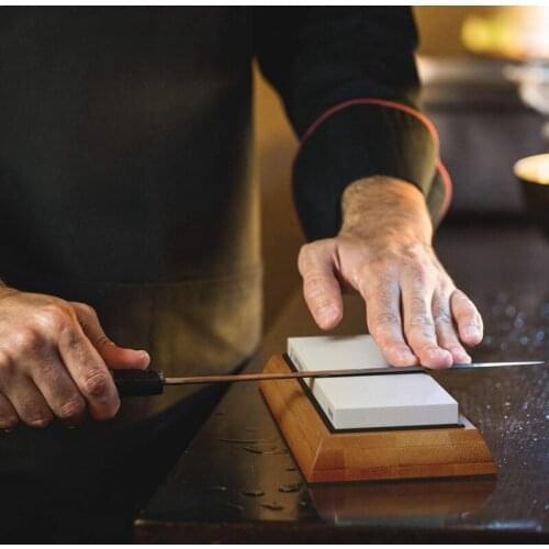 Premium Extra Large Sharpening Stone Set Whetstone Knife Sharpener Grits 400/1000/6000 Waterstone Flattening Stone Kitchen