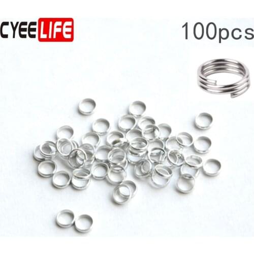 CyeeLife 200/100pcs Professional Dart Shaft Steel O Ring For Nylon Darts Shafts Dart Accessories For Dartboard Games