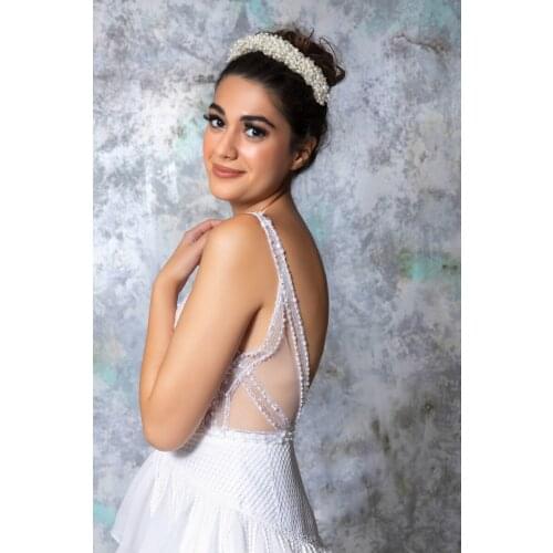 Luxury Handmade Wedding Crown Hair Jewelry Bridal Headpiece Crystal Tiaras Bride Party Crowns Wedding Hair Accessories