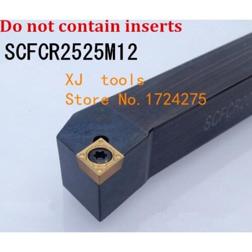 SCFCR2525M12/ SCFCL2525M12 Metal Lathe Cutting Tools Lathe Machine CNC Turning Tools External Turning Tool Holder S-Type SCFCR/L