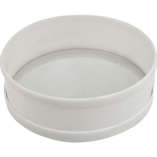 SODIAL(R) Home Kitchen Flour Tool White Round 0.5mm Dia Fine Mesh Sieve Strainer
