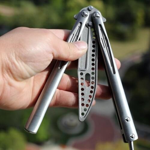 CSGO fold knives butterfly knife toy Balisong folding knives FOR adult training model