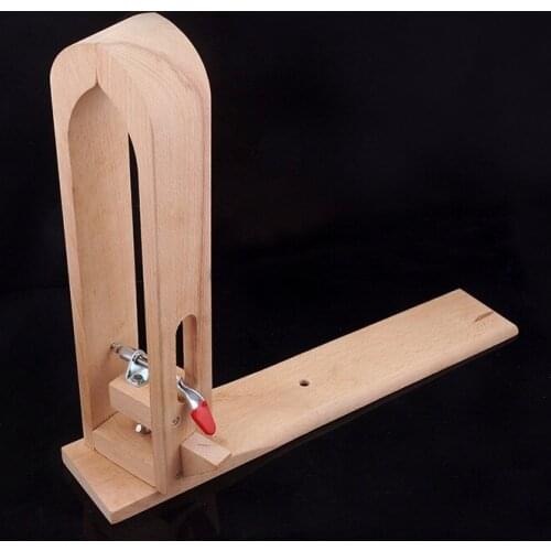 1Pcs DIY Beech Leather Sewing Art Hand Wooden Clip Manual Securing Tool Frame Stitched Fixed Solid Professional 2019NEW Artistic