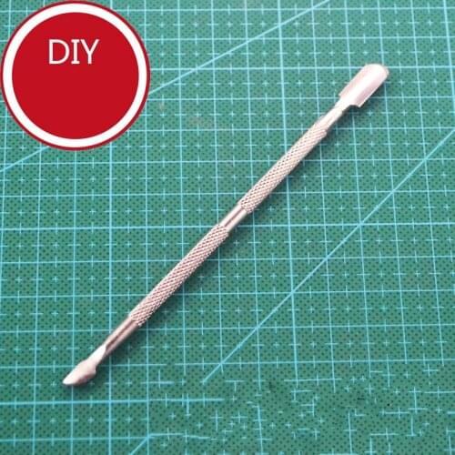 5pcs DIY Leather Carving Tool Dual Head Glue Stick Hand Leather Tool Stainless Steel Leather Crafts Use To Leather Rubbers