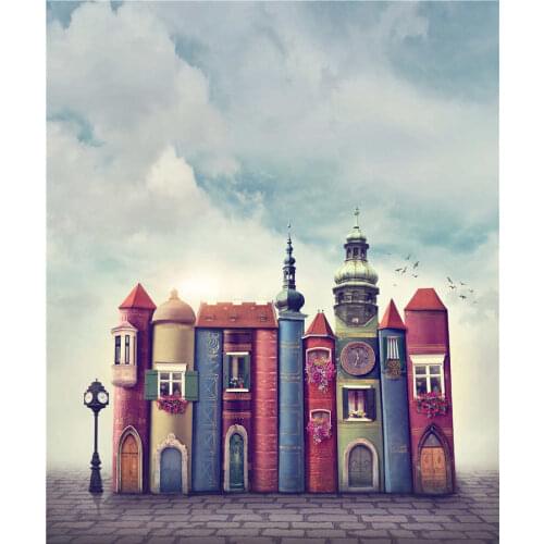 2019 New Style 5D Diamond Embroidery Full Set Diamond Painting Full Diamond Mosaic Sale Beaded Embroidery The Fairy Book House