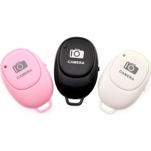 Wireless Bluetooth Self Timer Shutter Button For IOS Android Mini Remote Control Button Release Camera Remote Controller Adapter