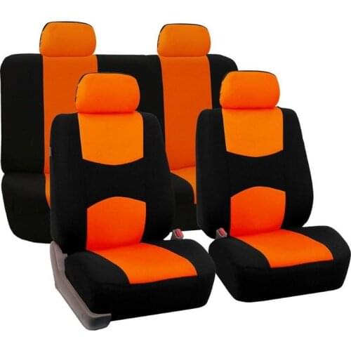 9pcs Car Seat Cover for Dacia Duster Sandero Logan DODGE Challenger Ram Rampage Caliber Nitro NEON Caravan Journey Dart Avenger