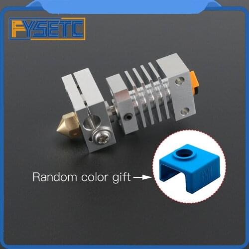 CR10 Heatsink All Metal Hotend Upgrade Kit for CR-10 Ender-3 Printers Micro Swiss CR10 Hotend Titanium Heat Breaker Throat