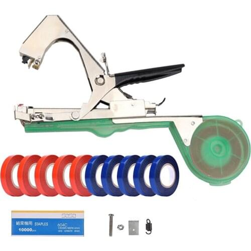 Plant Tying Tapetool Tapener Machine Garden Tools Vegetable Fruit Flower Binding Machine Stem Strapping Tape