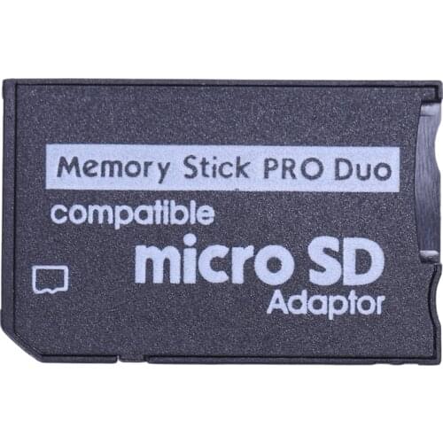 Memory Stick Pro Duo Mini MicroSD TF to MS Adapter SD SDHC Card Reader for S-ony & P-SP Series